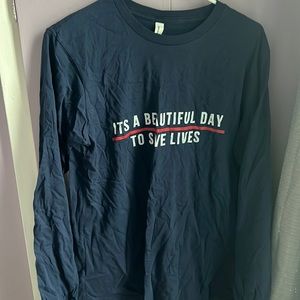 Grey’s Anatomy “It’s a beautiful day to save lives” long sleeve